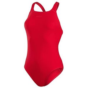 Speedo Eco Endurance+ Medalist Badpak voor dames, Rood, 28