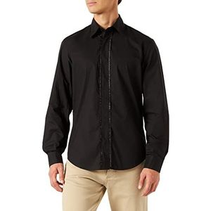 Just Cavalli Herenhemd, 900 zwart, 44