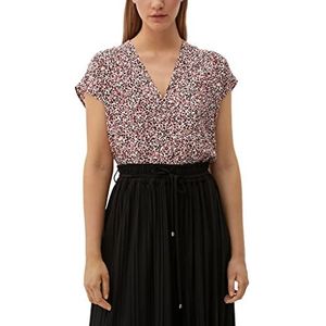 s.Oliver BLACK LABEL Damesblouse, korte mouwen, paars/roze, 32, lila/roze., 32