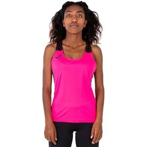 Joma - Record II - Damestop - Zwart - Polyester