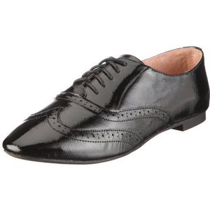 Buffalo London Lage schoenen Soft Patent Lea, zwart zwart 01, 40 EU