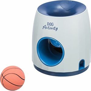TRIXIE Dog Activity Strategie-spel, interactief intelligent speelgoed voor honden, bal en traktatie, Ø 17 × 18 cm - 32009