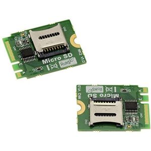 KALEA-INFORMATIQUE M2 E A Key naar MicroSD MicroSDHC MicroSDXC of TF Card Converter Adapter