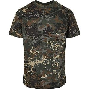 Brandit T-shirt, vele (camouflage) kleuren, maten S tot 7XL, vlek-camouflage, XL