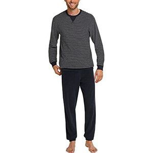 Schiesser Selected Premium Pak voor heren, lang tweedelige pyjamamak, lang