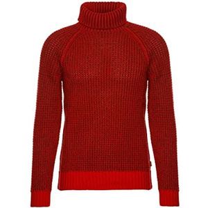 BOSS Heren Knitwear Knitted_Sweater, Bright Red, S