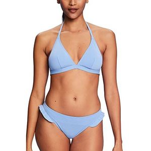 ESPRIT Bodywear Balian Beach RCS Padded halterneck bikini, Light Blue Lavender, 38A, Lichtblauwe lavender.