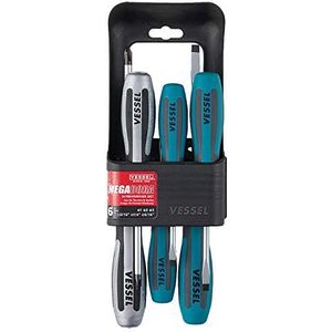 VESSEL Set van 6 Slagschroevendraaiers ""MEGADORA IMPACTA"" 9006HS