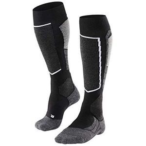 FALKE Dames SkiSokken SK2 Intermediate W KH Wol Functioneel Material Warm Dik 1 Paar, Zwart (Black-Mix 3010), 35-36