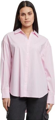 Urban Classics - Oversized Gestreept Overhemd