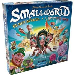 Days of Wonder , Small World Race Collection: Be Not Afraid & A Spider Web , Board Game , Ages 8+ , 2-5 Players , 40-90 Minutes Playing Time