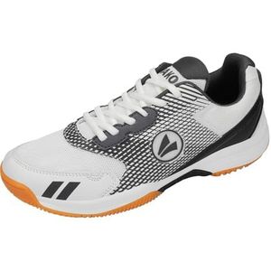 JAKO Unisex J-MS AD Ace indoor gymschoen, White/Steel Grey, 40 EU, Wit Staal Grijs, 40 EU
