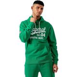 Kaporal, Sweatshirt, model Boris, heren, groen, 3XL; regular fit, lange mouwen, kraag met capuchon, Groen, 3XL