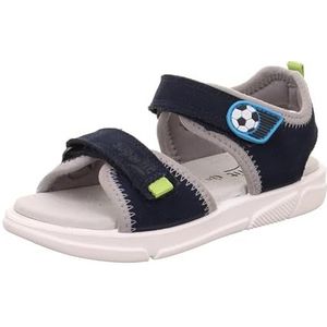 Superfit Pixie sandalen voor jongens, Blauw grijs 8000, 33 EU Weit