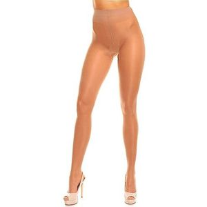 GLAMORY Ouvert panty voor dames, make-up, 4XL/Grote Maten