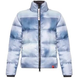 Love Moschino Technical Fabric Jacket voor dames, Blue Blue Sky, 38