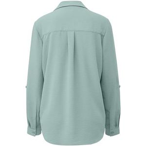 Blouse - Crêpe - V-hals - Casual - Met Borstzakje