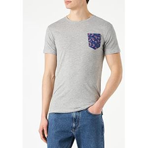 FRENCHCOOL 1988 T-shirt, grijs, met tas, violetta, XXL, heren