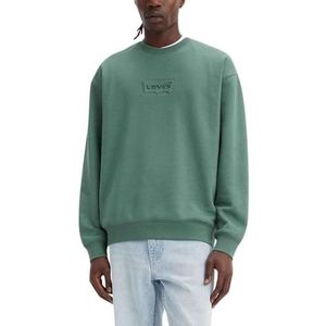 Levi's RELAXD Graphic Crew Greens, Bw Crew Dark Forest, S