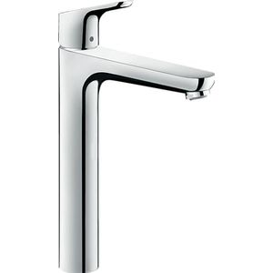 hansgrohe Kraan Focus (armatuur met uitloop hoogte 230 mm en trekstang-afvoergarnituur) chroom