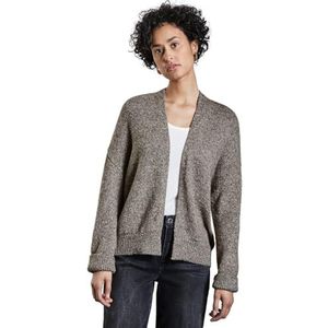 STREET ONE Open vest, Morel Brown Mel., 36