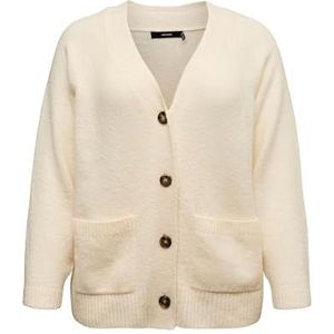 Vmcboom - Gebreid Vest - V-Hals - Lange Mouwen - Loose Fit