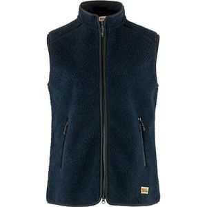 Fjallraven 86994-560 Vardag Fleece Vest W Sportvest Dames Navy Maat M