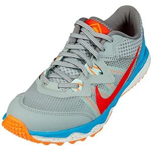 Nike Juniper, heren Trail Shoe, Dusty Sage Habanero Red Smoke Grey, 43 EU