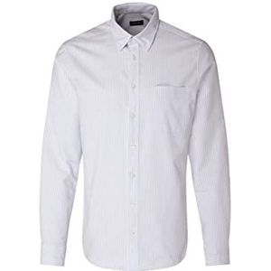 Seidensticker Men's Regular Fit shirt met lange mouwen, lichtblauw, 4XL, lichtblauw, 4XL
