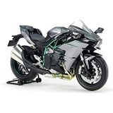 TAMIYA 14136 1:12 Kawasaki Ninja H2 Carbon - modelbouw, kunststof kit, hobby, knutselen, lijmen, modelbouwpakket, model, in elkaar zetten