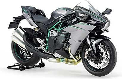 TAMIYA 14136 1:12 Kawasaki Ninja H2 Carbon - modelbouw, kunststof kit, hobby, knutselen, lijmen, modelbouwpakket, model, in elkaar zetten