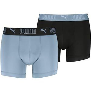 PUMA - Microvezel - Boxershorts - Native Blue - Verpakking van 2