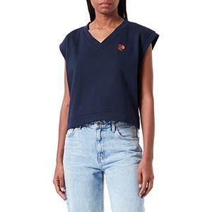 TOM TAILOR Denim Dames sweatpullunder 1032948, 10668 - Sky Captain Blue, L