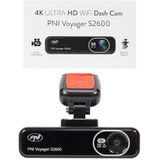 PNI Voyager S2600 - Autocamera - 4K Ultra HD - WiFi - GPS - Parkeerbewakingsfunctie - G-sensor