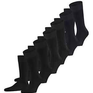 FALKE - Happy - Herensokken - Effen - Katoen - Multipack