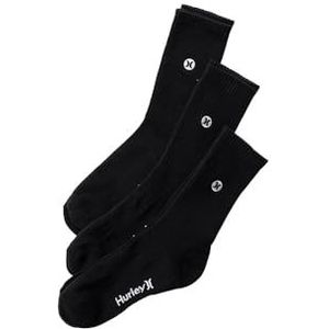 Hurley H2o Dri Crew Sock, 3 stuks, herensokken