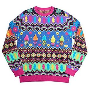 Numskull Trolls Novelty Sweater, Trollen, 3XL