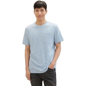 TOM TAILOR T-shirt voor heren, 15159 - Foggy Blue, XXL