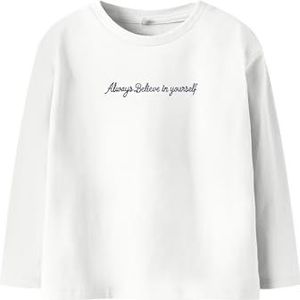 Name It Blouse - NmfRearaja - Bright White - Name It - 5 jaar (110) - Shirts