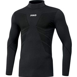 JAKO Heren Comfort 2.0 Turtleneck, Zwart, L