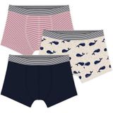 Petit Bateau - Set van 3 Boxershorts - Multicolor - Katoen
