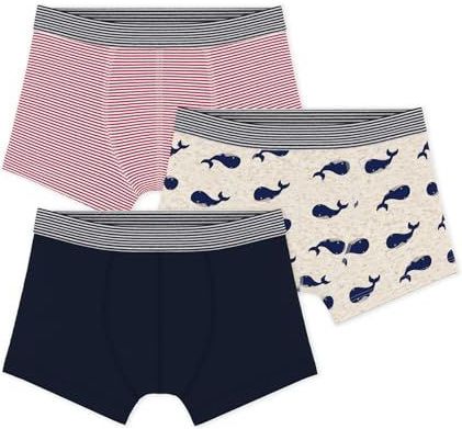 Petit Bateau - Set van 3 Boxershorts - Multicolor - Katoen