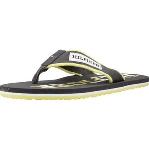 Tommy Hilfiger - Beach Patch - Slippers - Grijs - Textiel