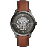 Neutra Automatic Amber Leather Watch