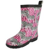 BECK - Regenlaarzen - Rosa - Dierenprint