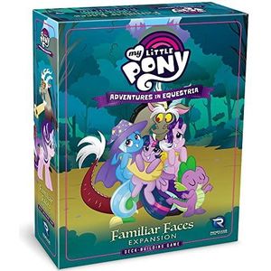Renegade Game Studios My Little Pony: Avonturen in Equestria - Bekende gezichten uitbreiding - Deck-Building Game, Leeftijden 14+, 1-4 spelers, 45-90 min