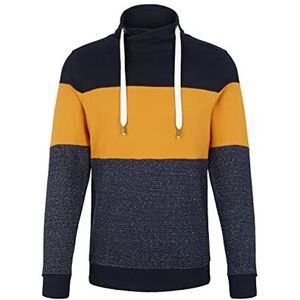 TOM TAILOR Denim Uomini Rechte chinobroek met riem 1020451, 29424 - Grey Anthra Dobby, 27W / 36L