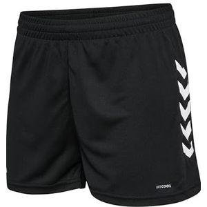 hummel - Hmlstaltic Poly - Damesshorts - Mesh-jersey-stof - Trekkoord in de Taille