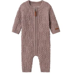 NAME IT Nbfwrilla Wool Ls Knit Suit rompertje voor babymeisjes, lila, 56