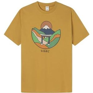 Springfield T-shirt, Geel/Goud, M